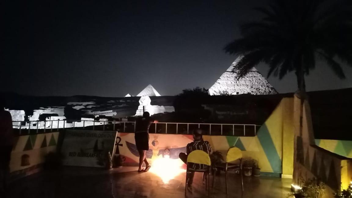 Pyramids Overlook Inn Kafret el-Gabal Extérieur photo